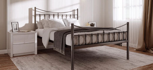 View Double Bed Frame | 4ft6 Double Beds