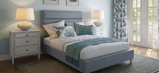 View Single Fabric Bed Frames (3ft x 6ft3)