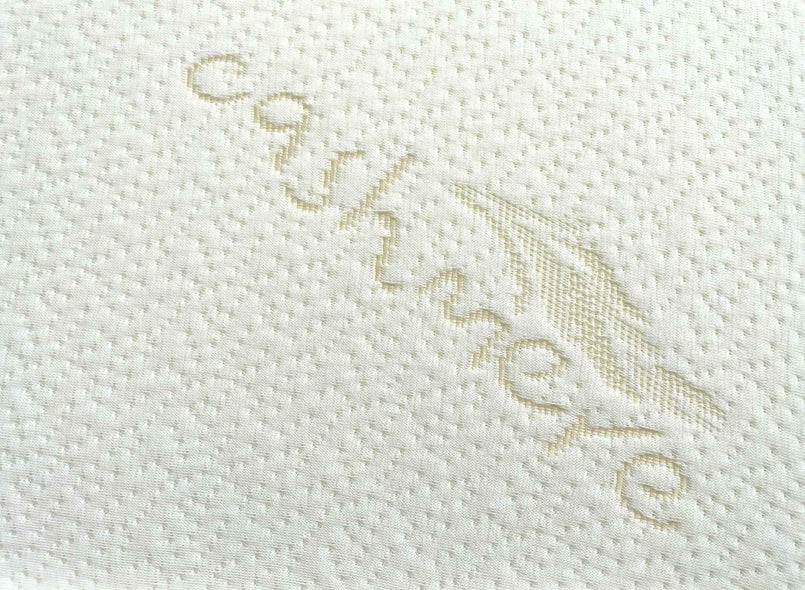 Cashmere cover on the memory foam bunk bed mattress