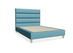Vancouver Fabric bed in Cobalt Blue