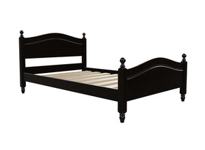 Denver High End Bed Finished in Stained Black Ash