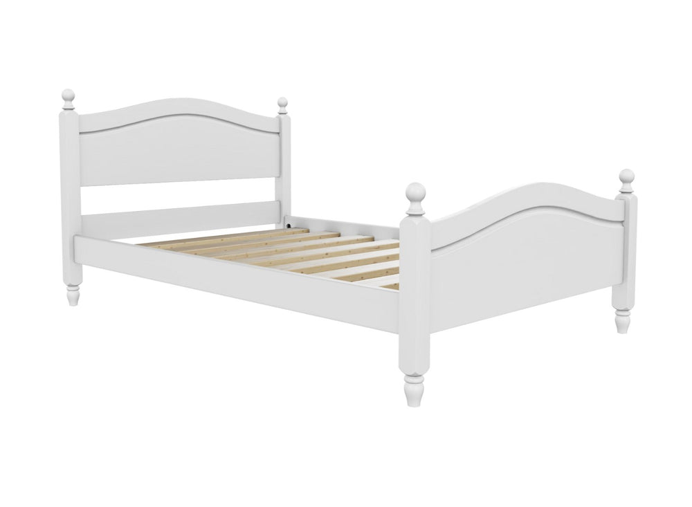 Denver High End Bed Finished in Stained Mahogany