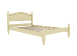 Denver Low End Wooden Bed Finished in Painted Dayroom Yellow