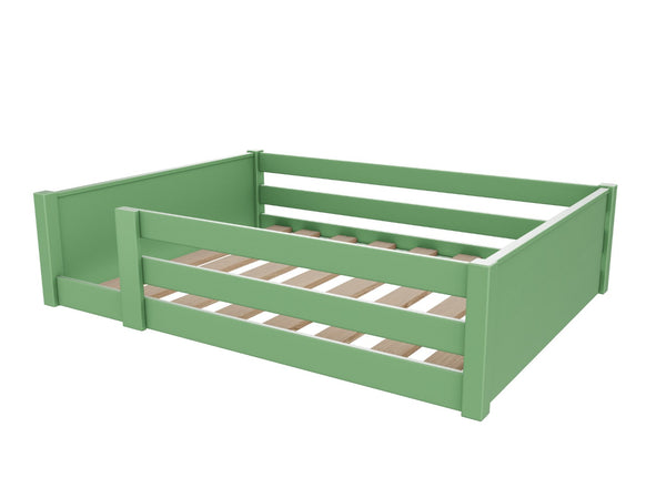 Sparham Toddler Floor bed Finished in Painted Green