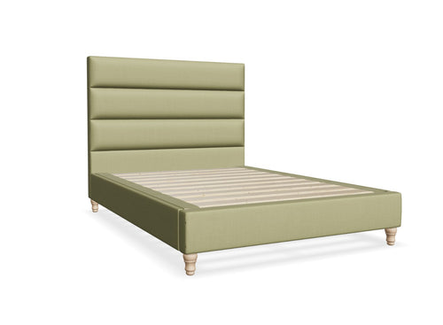 Vancouver Bed Frame Finished in MODA Juniper Green Fabric