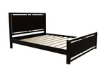 Marham Solid Oak Bed Finished in Stained Black Ash