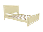 Marham Solid Oak Bed Finished in Painted Dayroom Yellow