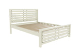 Narford Wooden Bed Finished in Painted Cream