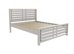Narford Wooden Bed Finished in Painted Grey