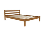 Newport Wooden Bed Finished in Stained Oak