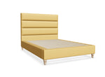 Vancouver Fabric Bed in Ochre Yellow