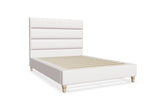 Vancouver Fabric Bed in Putty Cream