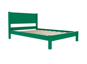 Shouldham Low End Bed Finished in Painted Emerald Green
