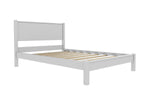 Shouldham Low End Bed Finished in Painted Dovetail Grey