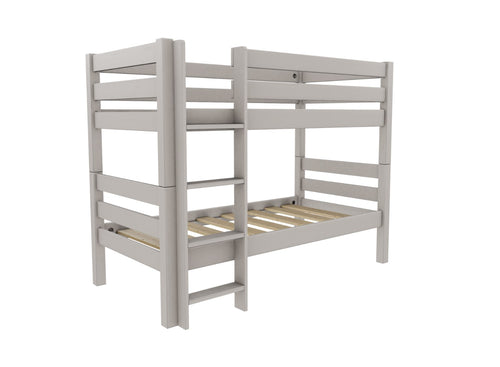 Wooden Bunk Bed Finished in Painted Dovetail Grey