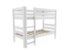 Wooden Bunk Bed Finished in Painted White