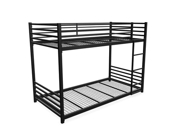 Thetford Metal Floor Bunk Bed Finished in Painted Black