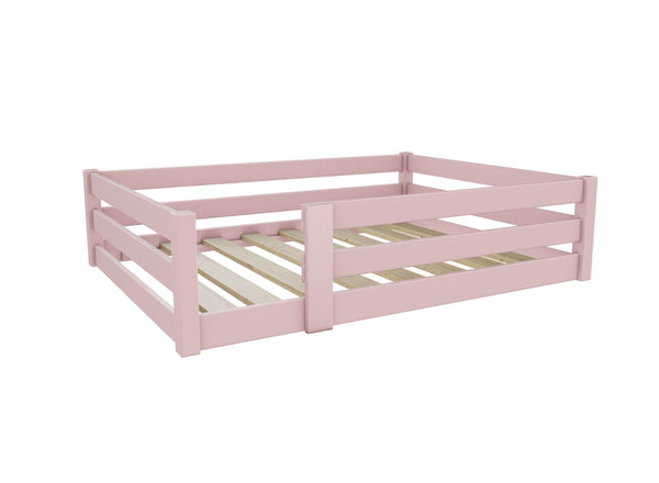 Necton Toddler Floor Bed Finished in Stained Pink
