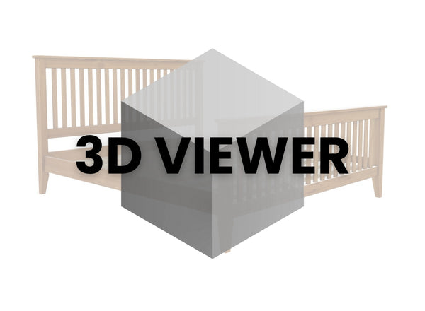 Coxford High End Bed 3D Model