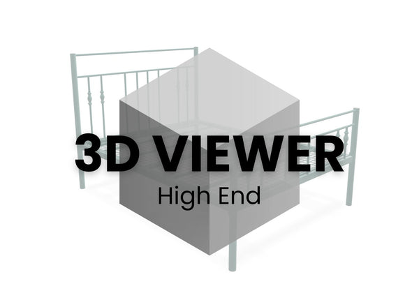 Georgia Bed High End 3D Viewer