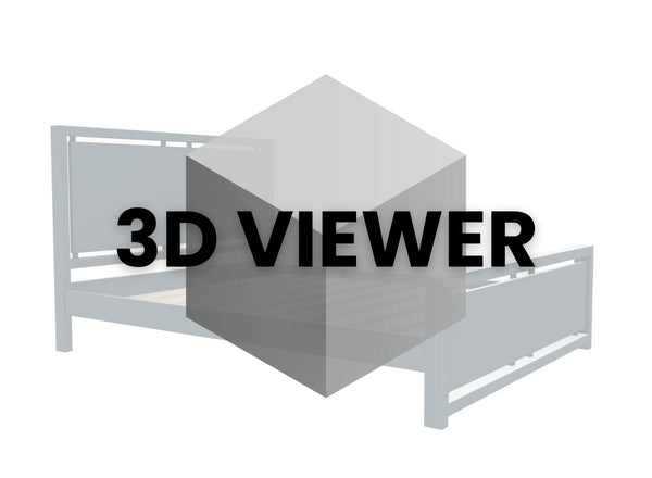 Marham oak Bed 3D Model