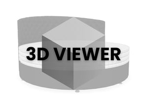 Round Bed 3D Model
