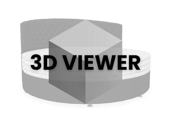 Round Bed 3D Model