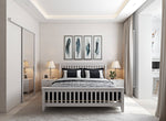 Coxford Wooden Bed in White