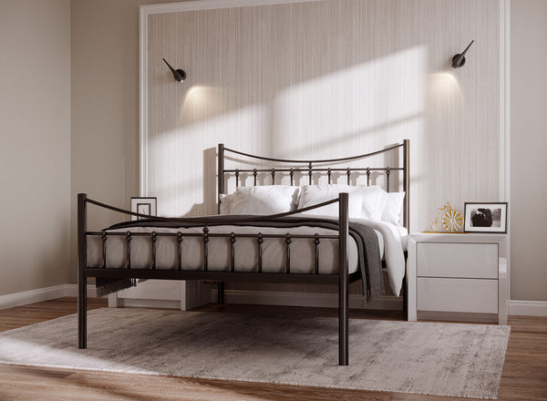 Bronx Metal Bed Frame Virtually Indestructible Endurance Beds