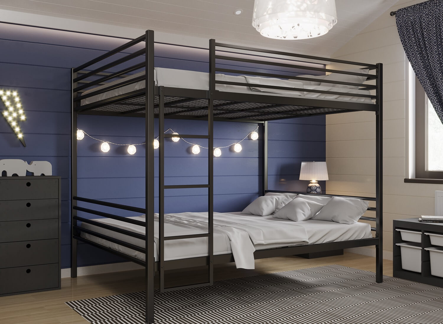 Quadruple Bunk Bed Metal Endurance Beds