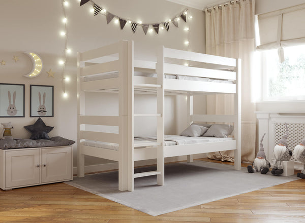Bespoke Wooden Bunk Bed in White