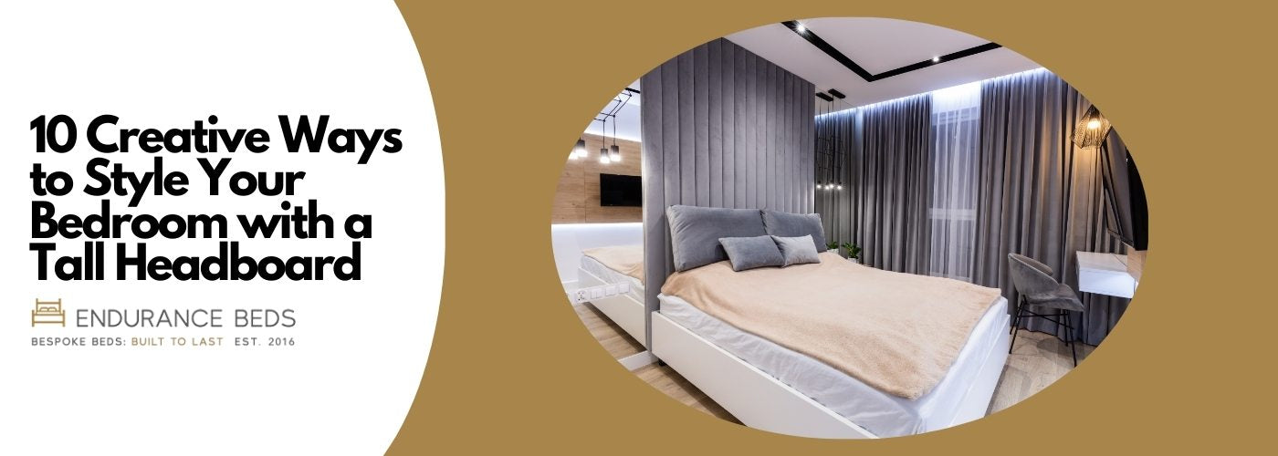 10 Creative Way to style you bedroom with a tall headboard