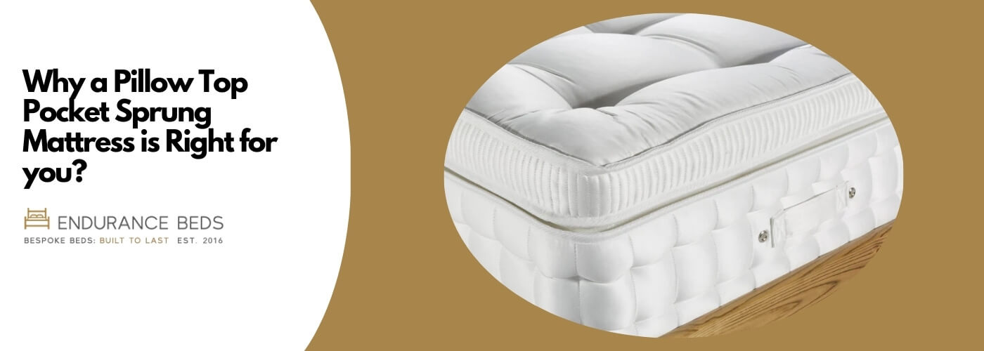 Pillow top pocket sprung mattress shop
