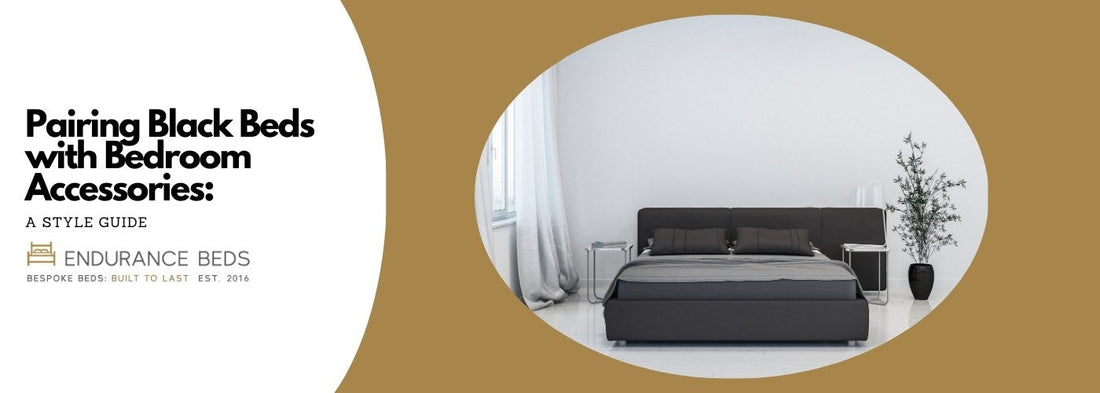 Pairing Black Beds with Bedroom Accessories