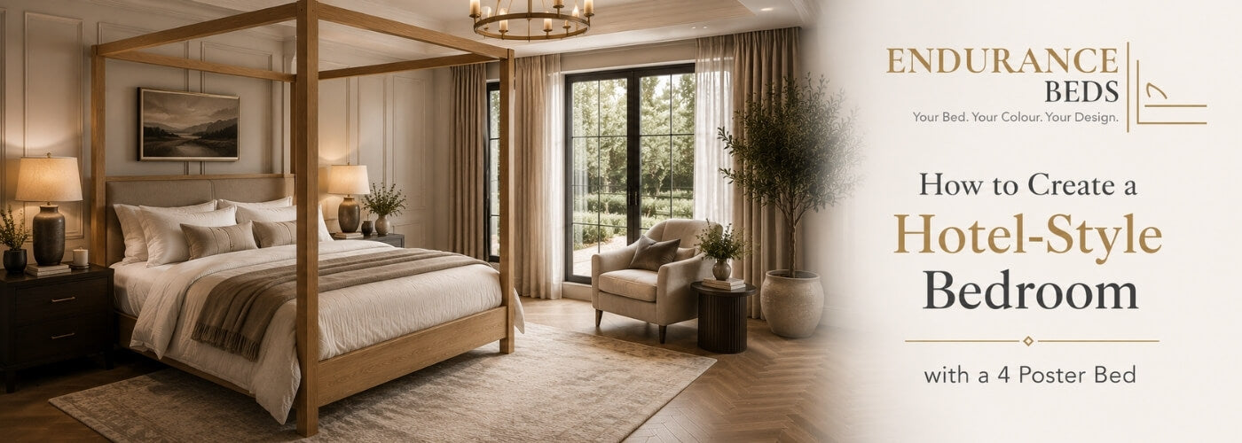 How to create a hotel style bedroom