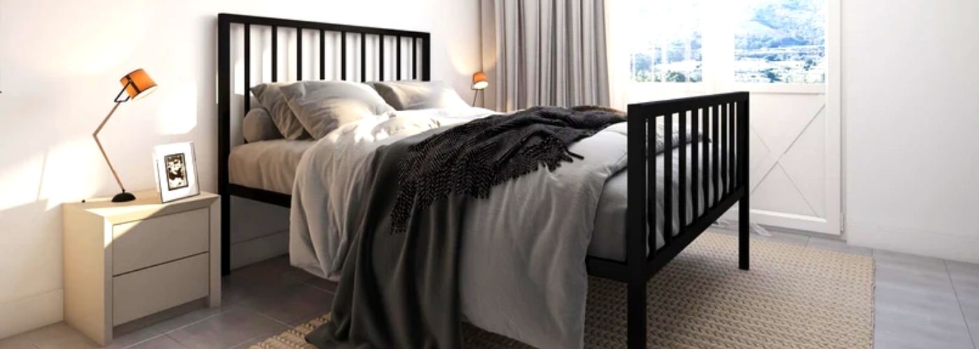 Sturdy Metal Bed
