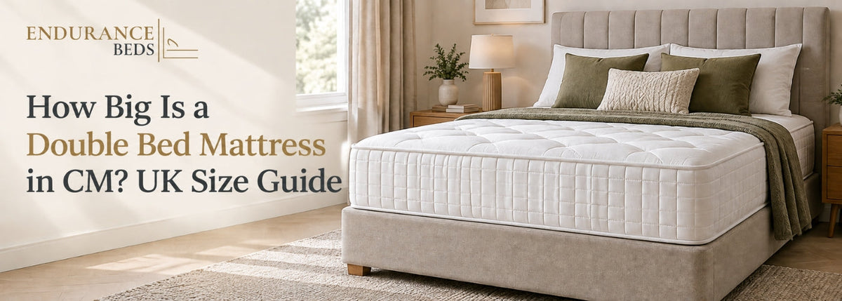 How Big Is a Double Bed Mattress in CM? UK Size Guide