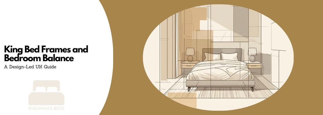 King Bed Frames and Bedroom Balance: A Design-Led UK Guide