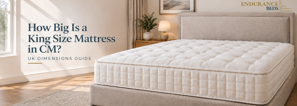King Size Mattress Dimensions UK: CM, Feet and Room Space