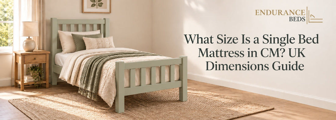 What Size Is a Single Bed Mattress in CM? UK Dimensions Guide