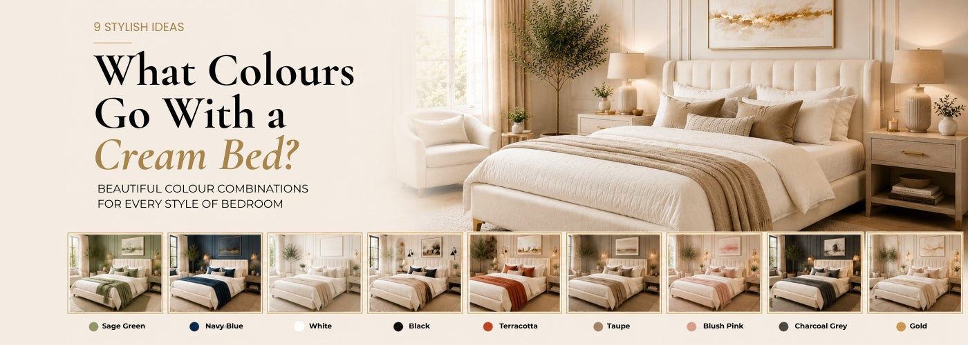 What Colours Go With a Cream Bed