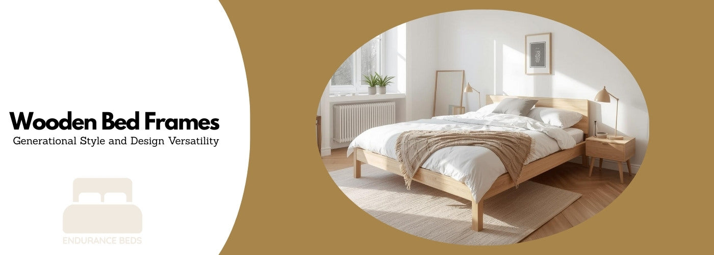 A Style Guide to Wooden Bed Frames: Generational and Design Versatility