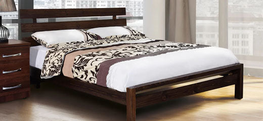 View Dark Wood Bed Frames