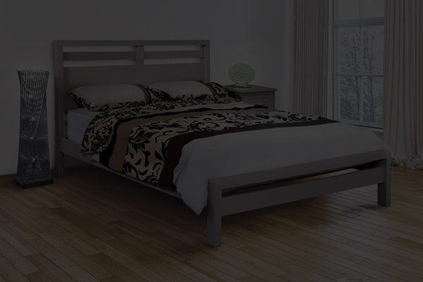 Grey Wooden Beds