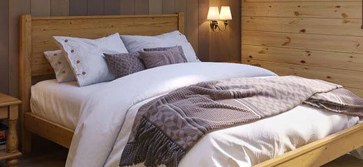 View Light Wood Bed Frames