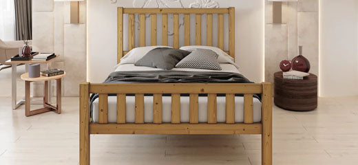 View Wooden Single Beds | 3ft x 6ft3 Wooden Beds