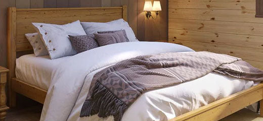 View Super King Size Wooden Bed Frame | To Fit a 6ft x 6ft6 Mattress Size