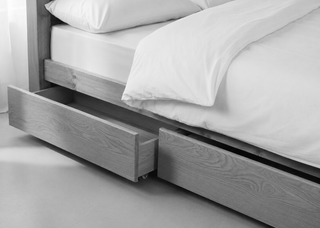 Solid Oak Underbed Drawers