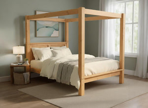 Barnwell 4 Poster in Antique Finish (Low End)