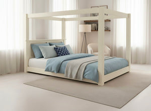 Barnwell Floor Bed in James White Finish